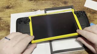 Celebrity JSAUX Anti Glare Vs HD Clarity Screen Protector Comparison For The Steam Deck OLED 1TB Head to Head Profile