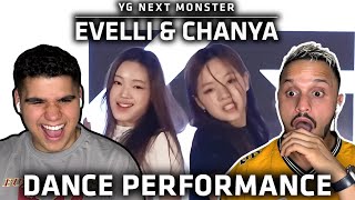 First Time Reacting To Yg Next Monster Evelli & Chanya Dance Performance