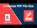 How to Reduce or Compress PDF Document File Size Using Foxit PhantomPDF