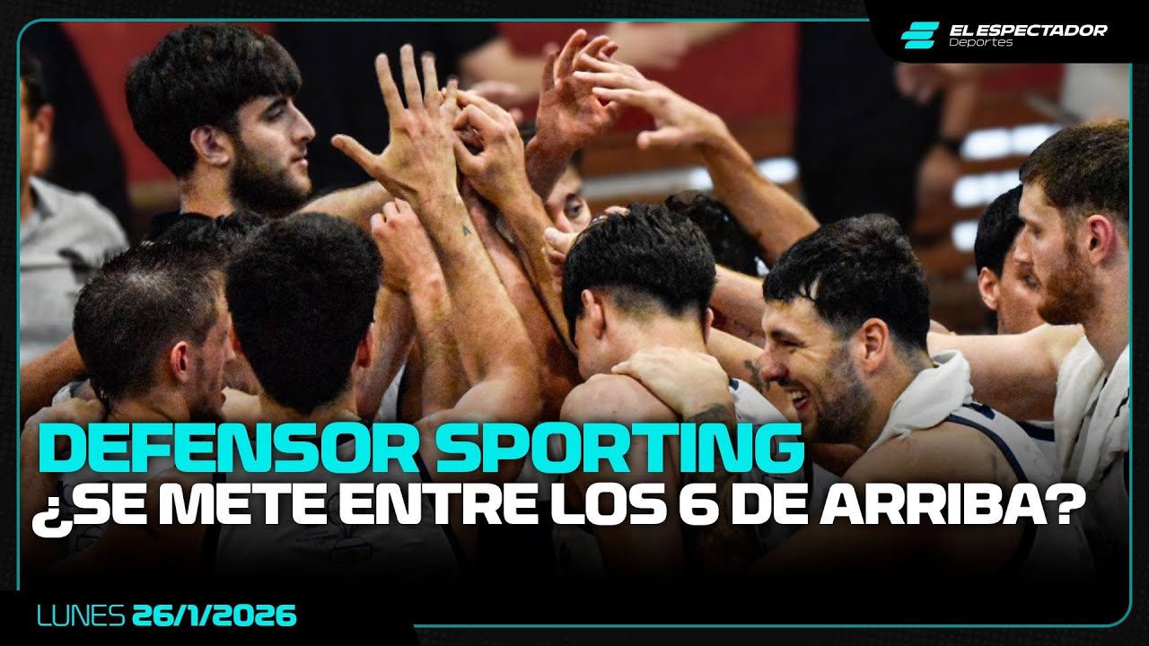 BÁSQUETBOL DE PRIMERA | DEFENSOR SPORTING ¿SE METE ENTRE LOS 6 DE ARRIBA? | 26/1/2026
