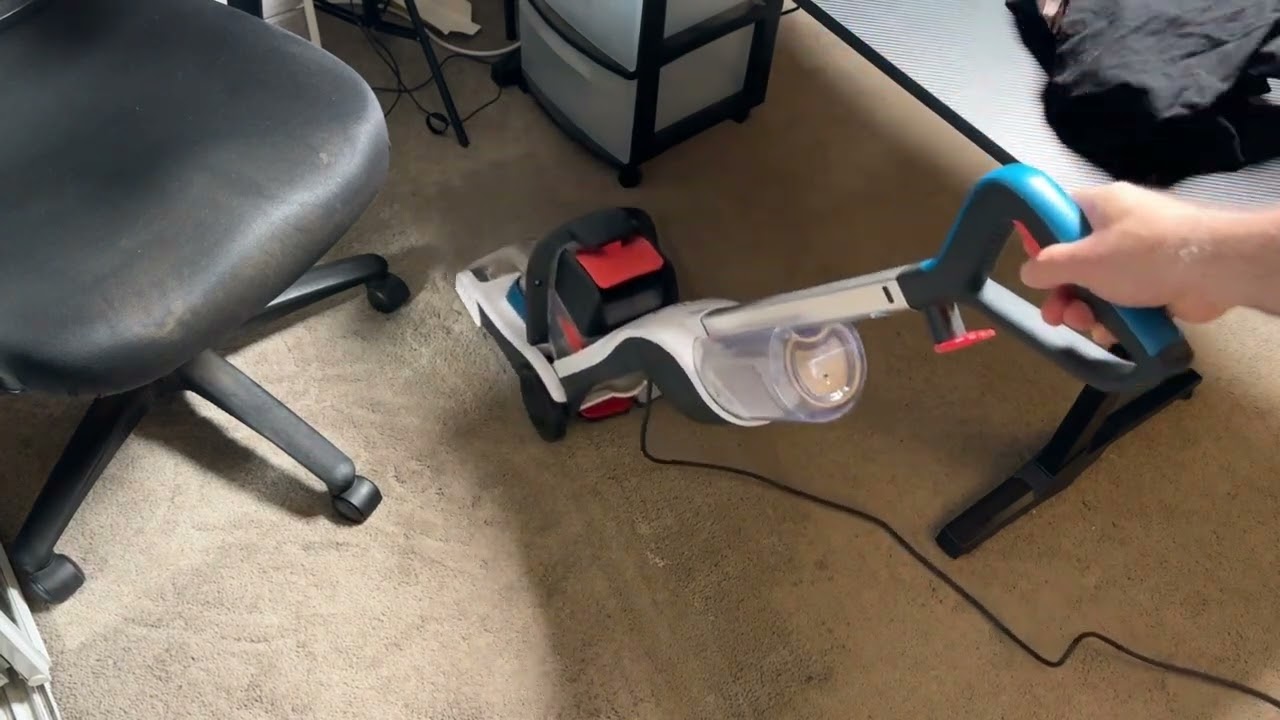 Cleaning Dog Vomit with Hoover PowerDash Carpet Cleaner