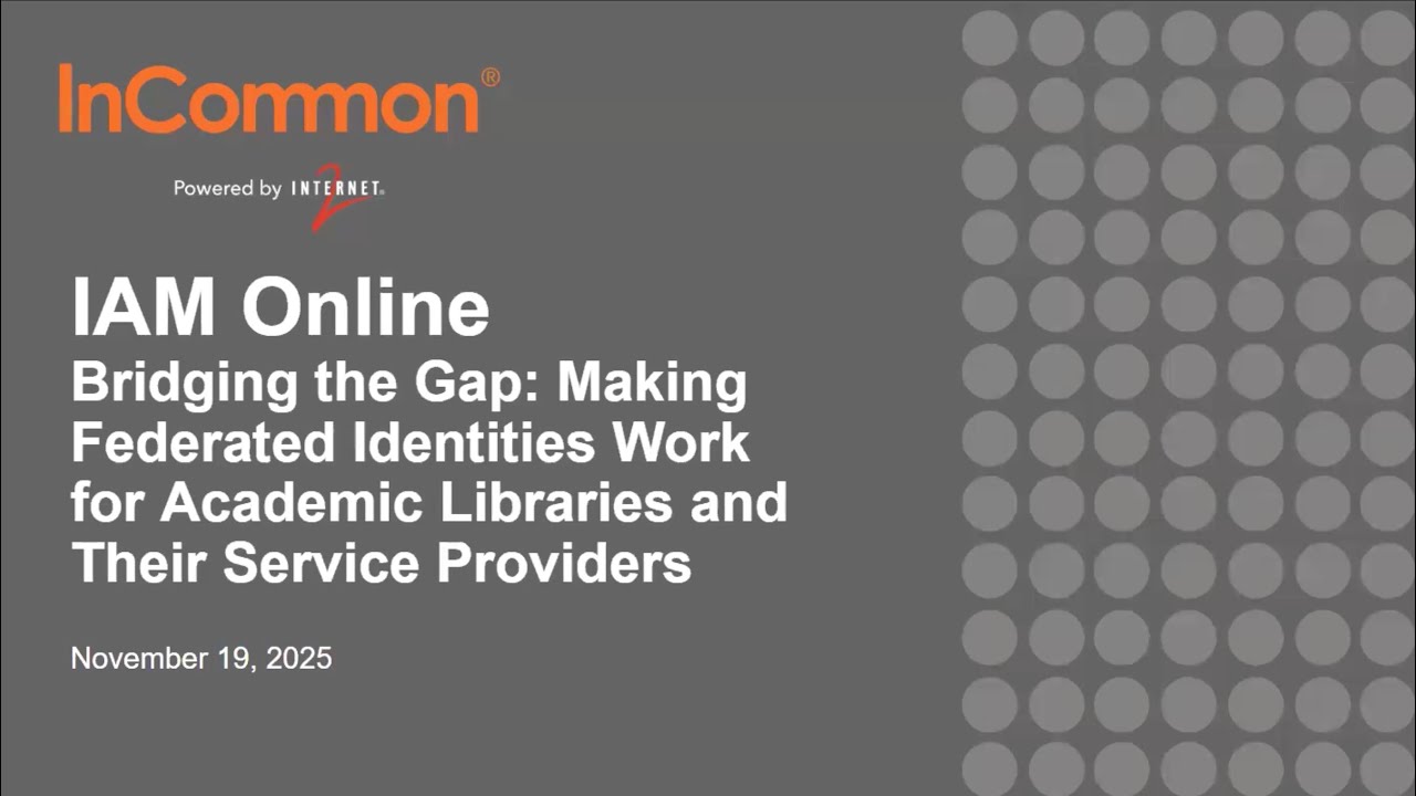 Bridging the Gap: Making Federated Identity Work for Academic Libraries and Their Service Providers