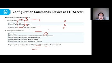 Huawei HCIA Datacom v1 Training - Network Services FTP VS. TFTP