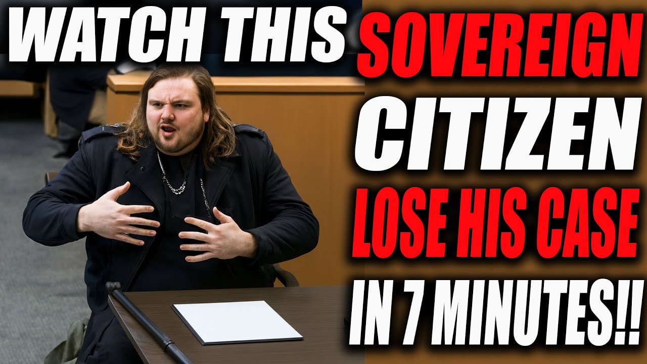 Courtroom CHAOS as Sovereign Citizen EXPLODES in INSANE Outburst