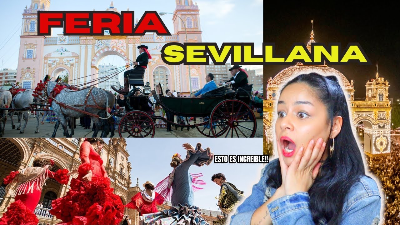ASI es la FERIA de SEVILLA - REACCIONO por PRIMERA VEZ