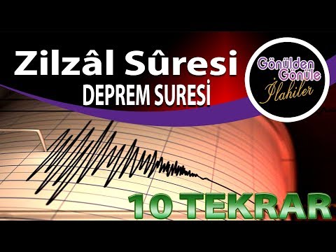 ZİLZAL SURESİ | DEPREM SURESİ TÜRKÇE MEALLİ