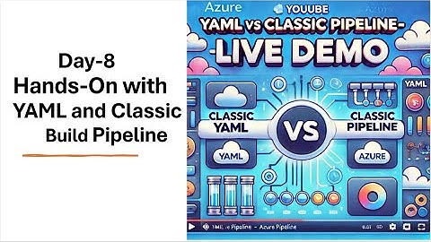 Day-8 | How to Create YAML and Classic Build Pipeline in Azure DevOps?