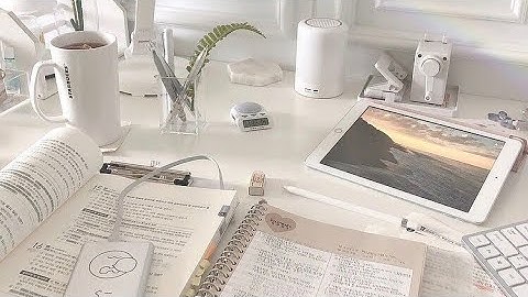 STUDY VLOG/동영상 블로그 연구 productive day,online classes,exam week ,yeolpumta Turkish high school student