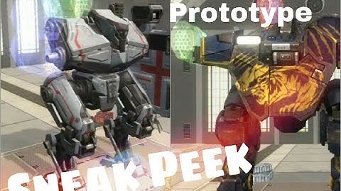 War Robots - SNEAK PEEK New Pulse Prototype Weapons