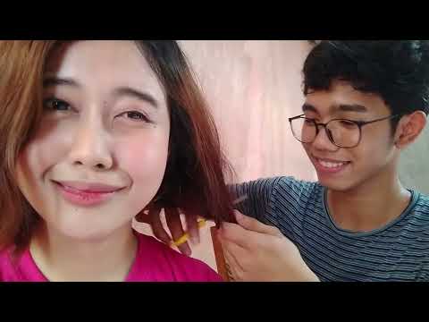 Cewek Filipina Dibotakin Pacarnya ( Filipino Girl Headshave by Her Boyfriend)