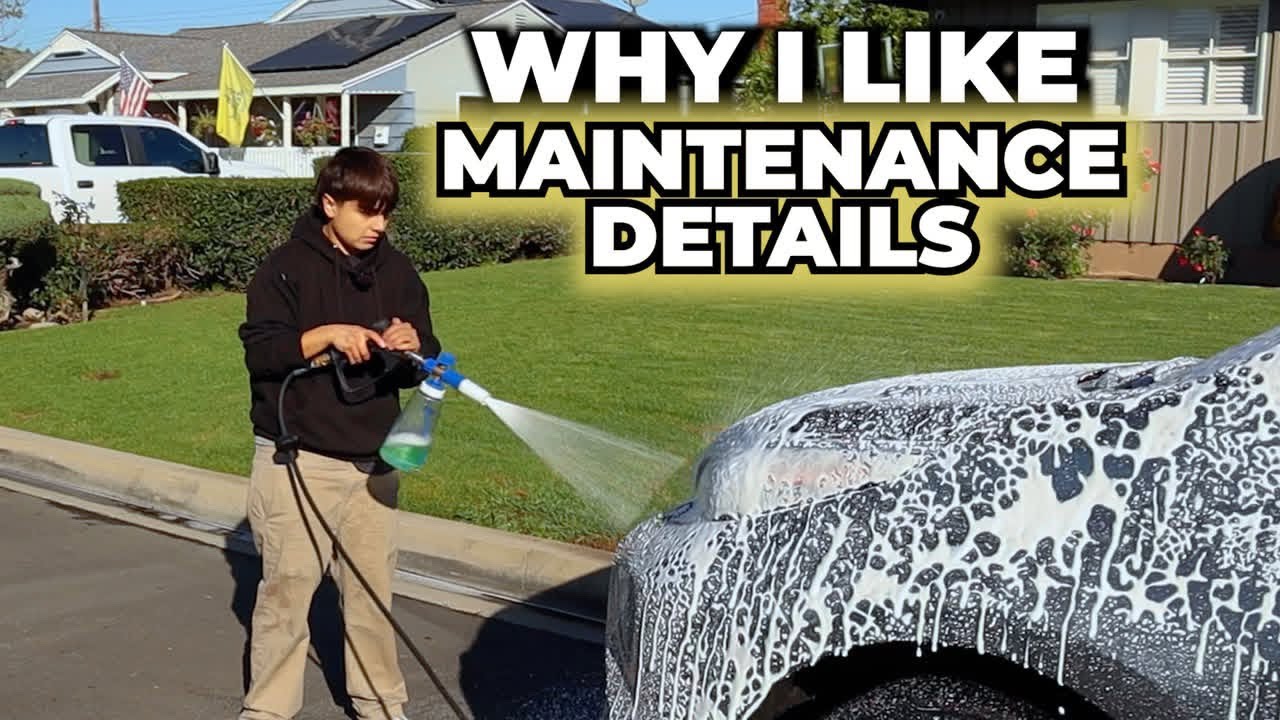Почему я предпочитаю техническое обслуживание полной детейлинг-обработке — SoCal Mobile Detailers