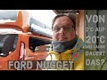 Ford NUGGET Hochdach | Innenraum von 0°C auf 20°C aufwärmen | Wie lange dauert das?