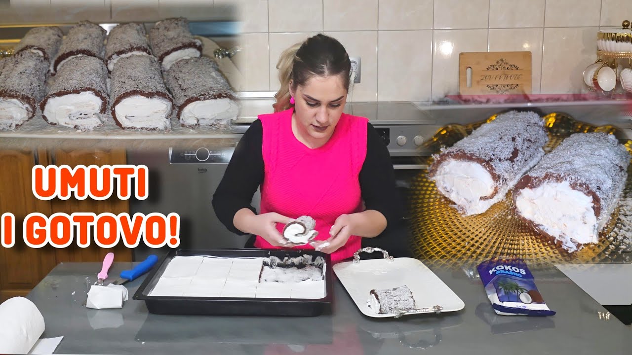 Paša LOKUM💥Bez pečenja- puna tepsija od 5 sastojaka❗️