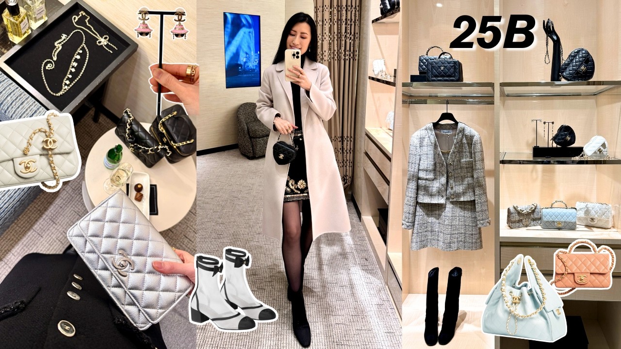 ◆カラバリ豊富♪◆CHANEL ハート キルティング チャーム 25B Chanel 25B Pre Fall Winter 2025: Chanel Heart Bags are BACK