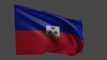 Haiti Flag Animation
