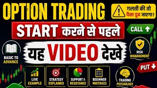 OPTIONS TRADING For Beginners #stockmarket #trading #optiontrading #nifty 