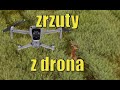 Szukanie zrzutów dronem-mavic Air 2s