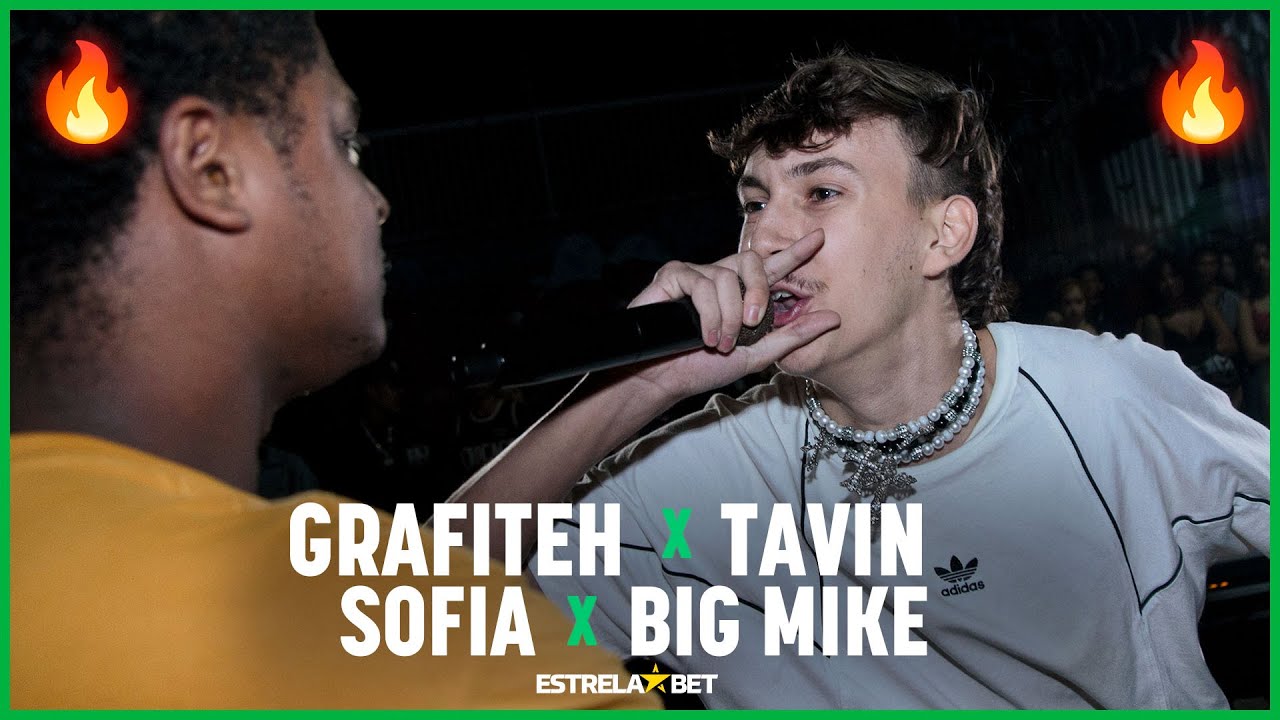 (ALTO NÍVEL!) TAVIN e BIG MIKE x GRAFITEH e SOFIA | 1 FASE | #BDN145