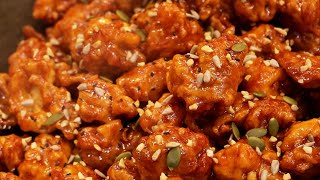 바삭! 달콤! 1등 닭강정, 망원시장 ‘교동 닭강정’ No.1 Sweet and sour chicken, mangwon market ‘kyodong dakgangjeong’