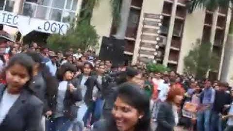 CBIT MBA Yukthi Flashmob 2015