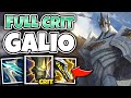 WTF?! GALIO PASSIVE DOES MASSIVE AOE DAMAGE (MAGIC DMG CRITS) - League of Legends