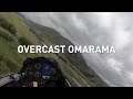 First Flight in Omarama! Grey and Overcast
