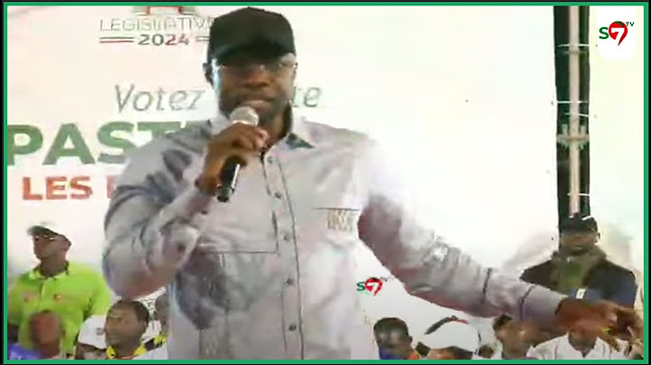 L'intégralité du discours d'Ousmane SONKO à Kolda