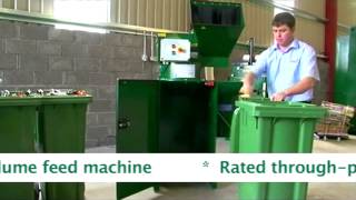 ECOVRS presents PEL Volume Fed Bottle Crusher