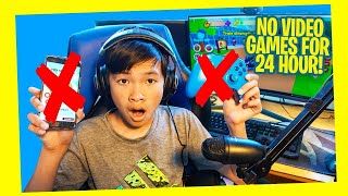 NO Video Gaming for 24 Hours ❌🎮😱