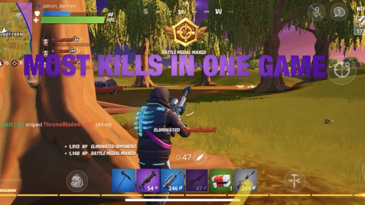 MY BEST FORTNITE MATCH YouTube