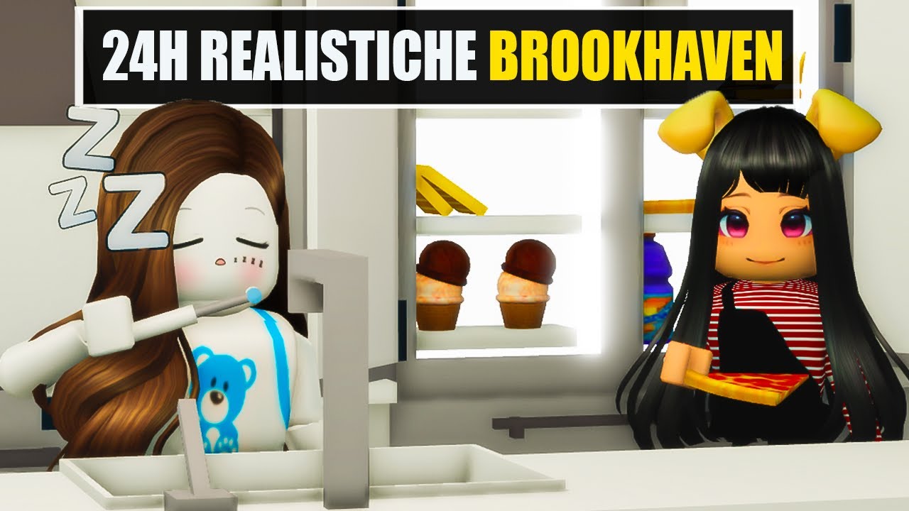 VIVO UNA VITA REALISTICA CON LA MIA MIGLIORE AMICA SU BROOKHAVEN ROBLOX ...