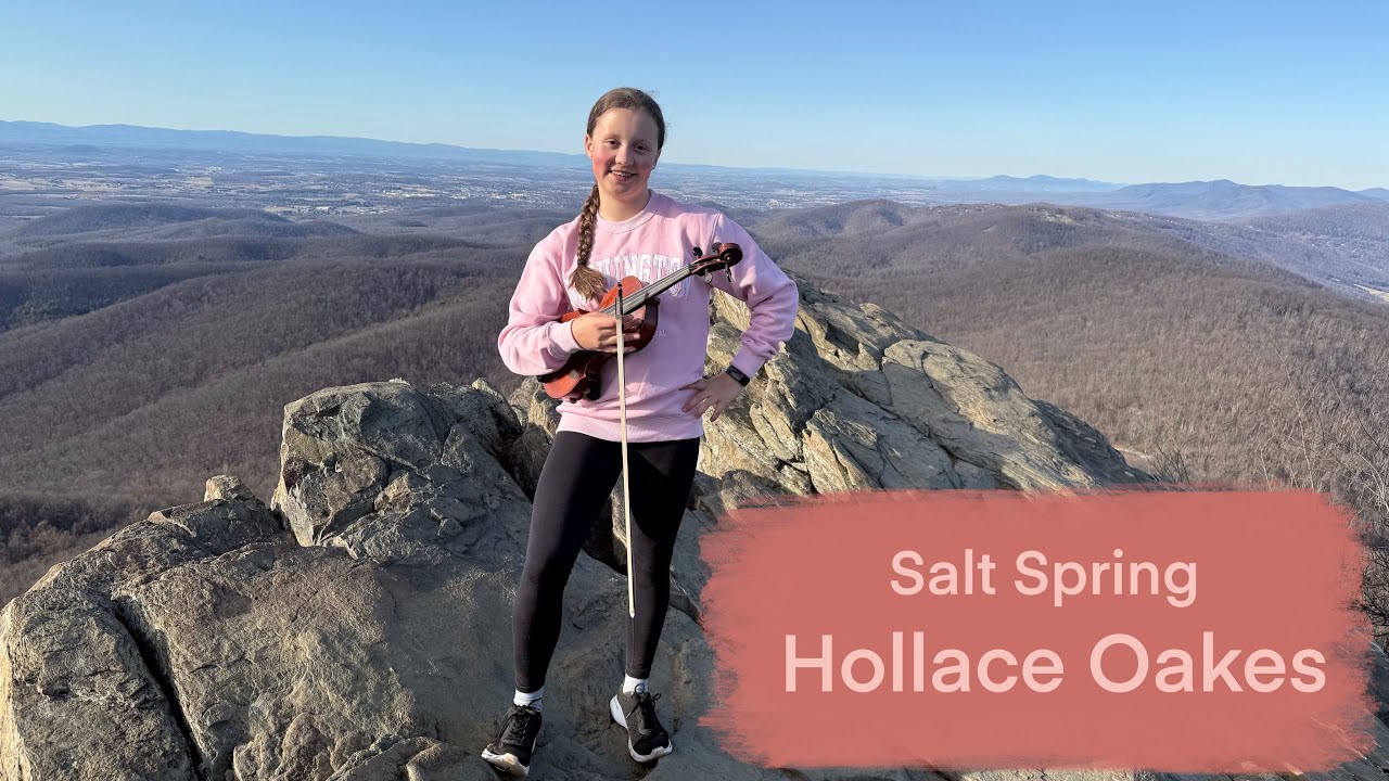 Hollace Oakes plays 'Salt Spring' on Humpback Rock | Bluegrass Fiddle ...