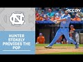 North Carolina's Hunter Stokely Gives The Heels Breathing Room