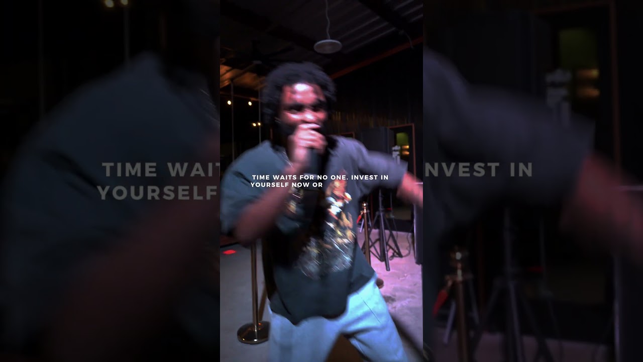 Watch year of investing in me. This Aint Therapy changed everything. It started at this open mic you see on YouTube Watch year of investing in me. This Aint Therapy changed everything. It started at this open mic you see on YouTube