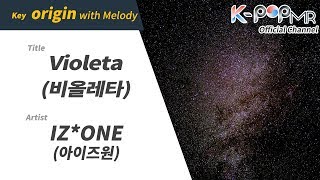 [KPOP MR 노래방] 비올레타 - 아이즈원 (With Melody Ver.)ㆍVioleta - IZ*ONE screenshot 2