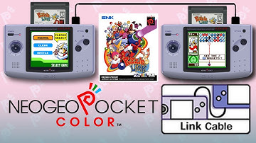 NGPC 2p Link Mode - PUZZLE LINK 1 #NeogeoPocketColor #NGPC #SNK #PuzzleLink