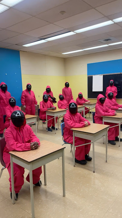 Squid Game Classroom?!? #squidgame