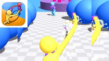 Curvy Punch 3D Gameplay Level 1-20 (iOS) by Voodoo | Made with Unity