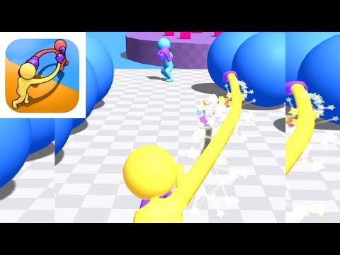 Curvy Punch 3D Gameplay Level 1-20 (iOS) by Voodoo | Made with Unity