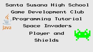 Programming Tutorial 20 - Space Invaders - 5  - Player and Shields