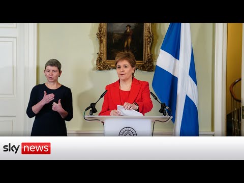 BREAKING: Nicola Sturgeon resigns as Scotland's first minister