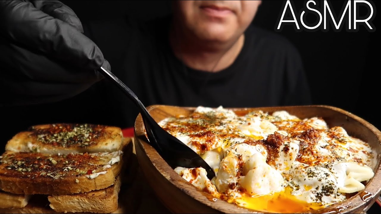 ASMR TÜRKÇE | RUS MANTISI MUKBANG🥟 EŞİM BİKİNİLİ RUSLA YAKALADI😱