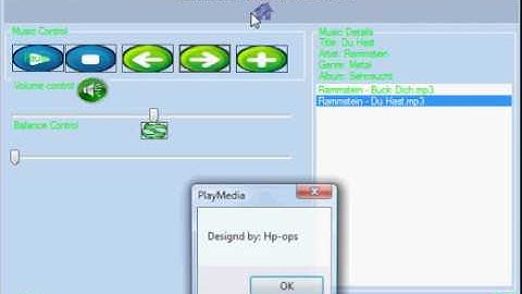 Visual basic 2010 My Mediaplayer