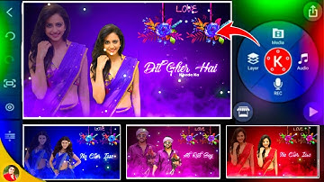 New Trending Colorful Status Video Editing | Kinemaster Se Video Kaise Edit Kare | Technical Ghannu