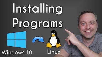 Installing Programs in Linux | Windows to Linux