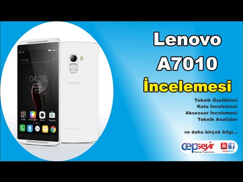 Lenovo A7010 Video İnceleme ve Kutu Açma