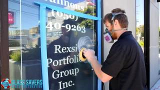 Deep Scratch Removal (Tempered Glass) – Glass Savers, Scratched Glass  Repair, Acid Etch Glass Graffiti Removal