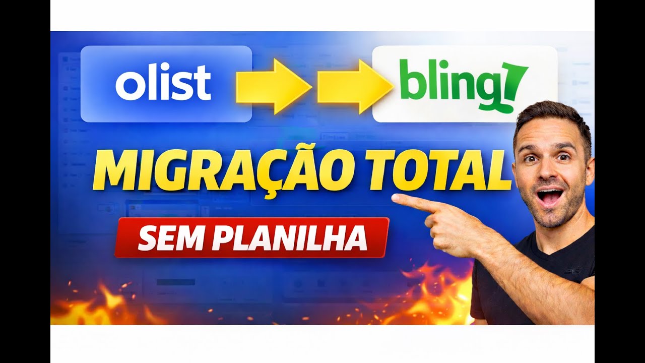 Migração Tiny(Olist) ↔ Bling sem Planilha: Produtos, Estoque, Pedidos e Imagens - MigraERP