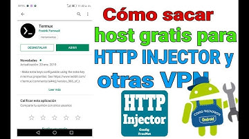 como sacar HOST, SSL, PAYLOAD FUNCIONALES sin redes- HTTP INJECTOR CON TERMUX MARZO 2019 script