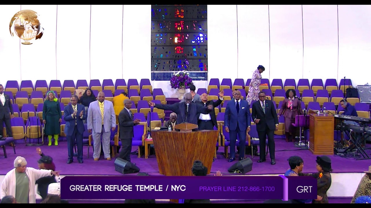 Morning Worship @ The Greater Refuge Temple, New York City